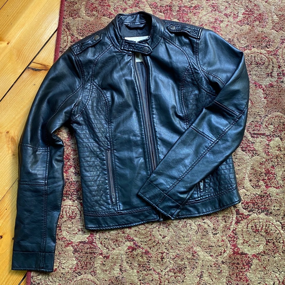 Hollister Faux Leather Jacket